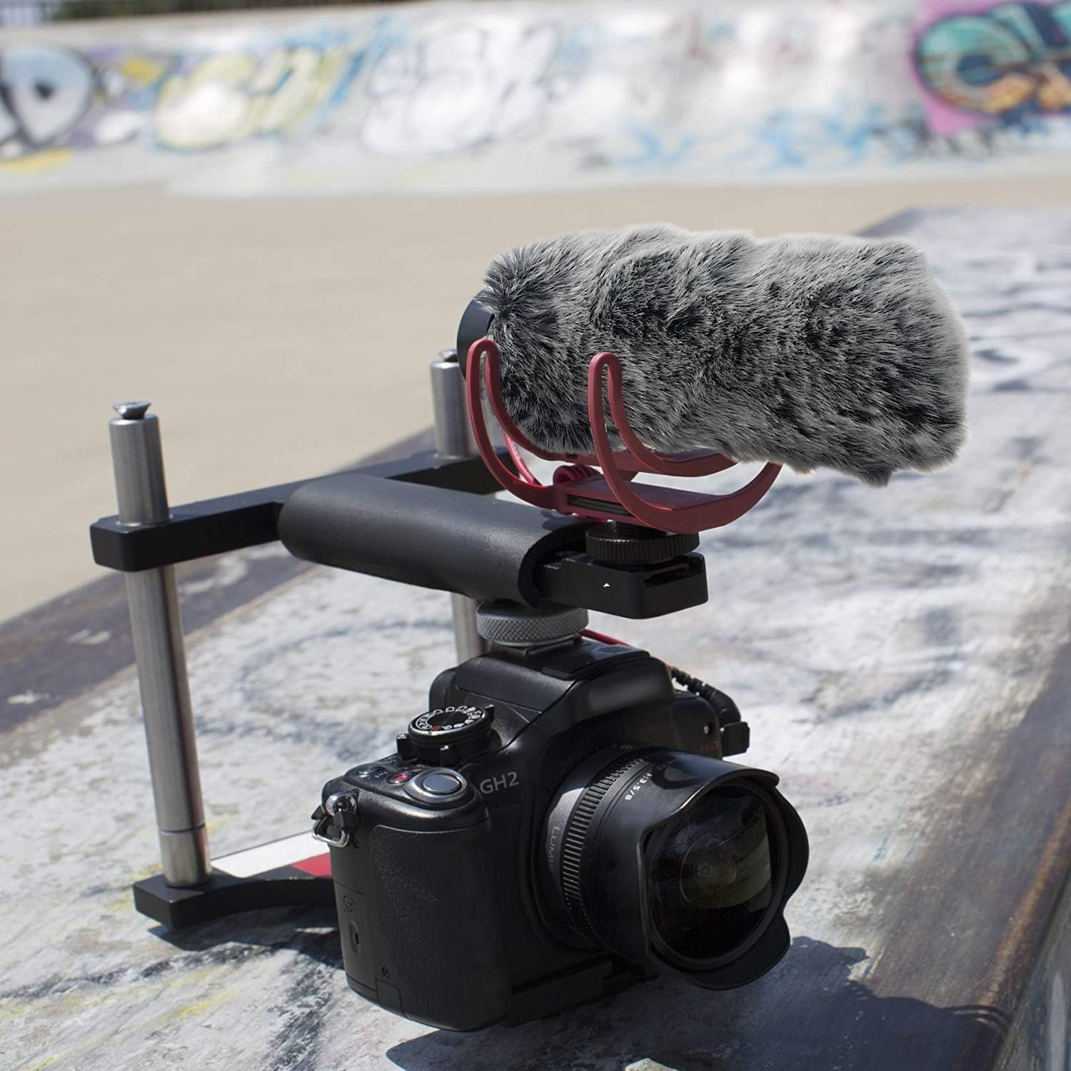 Rode Deadcat Mic Windshield Fur Filter for Rode Videomic Go Camera Microphone -