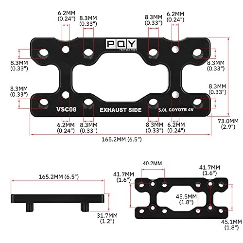 Engine Valve Spring Compressor Tool - Compatible with Modular Ford F-150 - Black