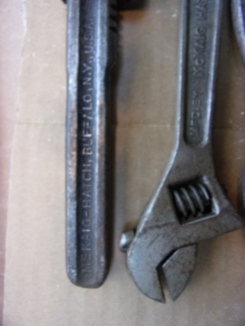 ANTIQUE McKAIG HATCH TOOL KIT LOT