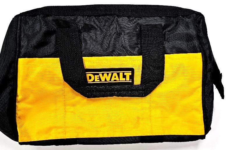 Dewalt Tool Bag / Case 13" x 9" x 8" Canvas STAMPED For 20V Drill, Battery, Saw