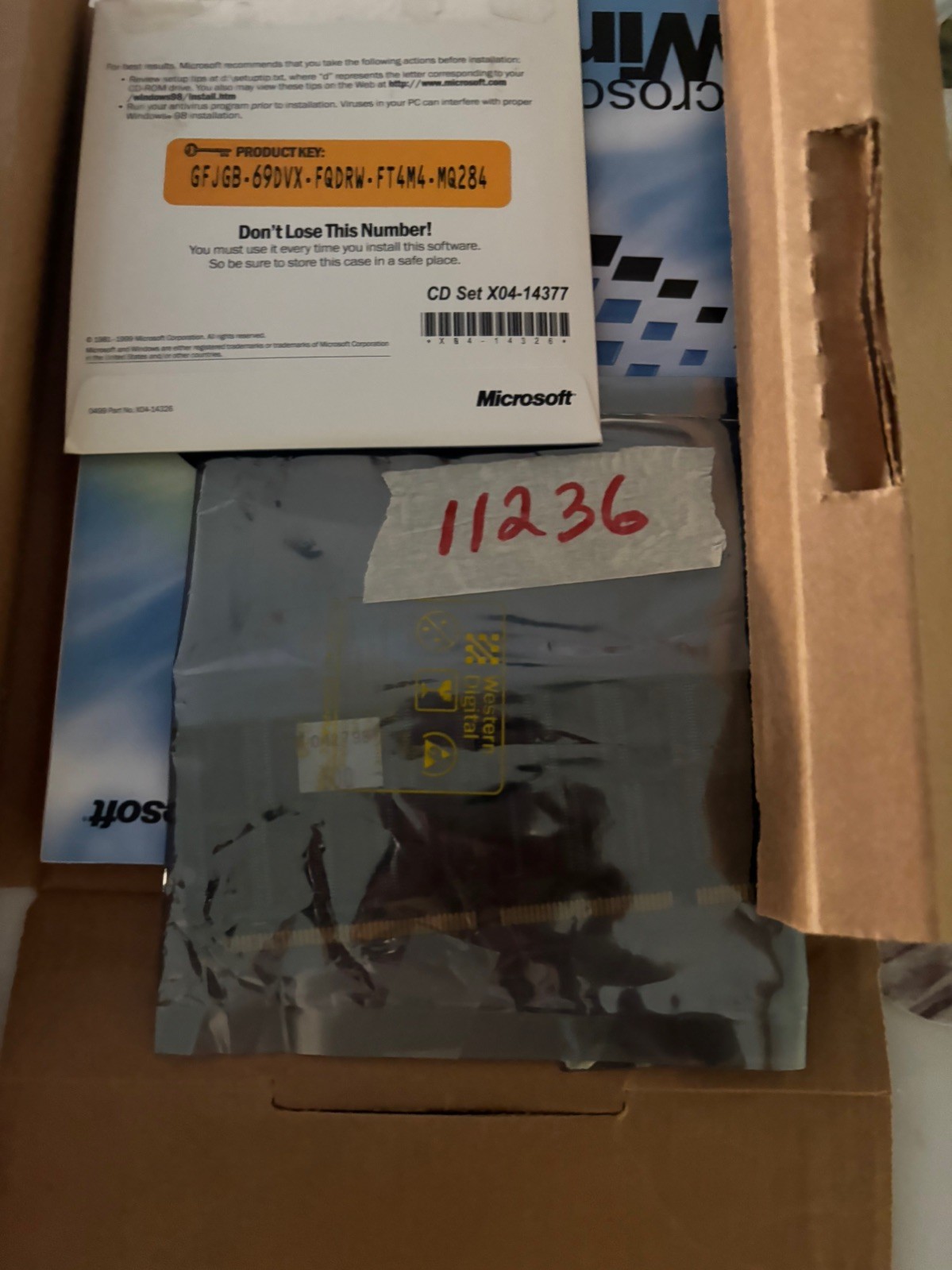 Microsoft Windows 98 Upgrade - Second Edition Installation Software