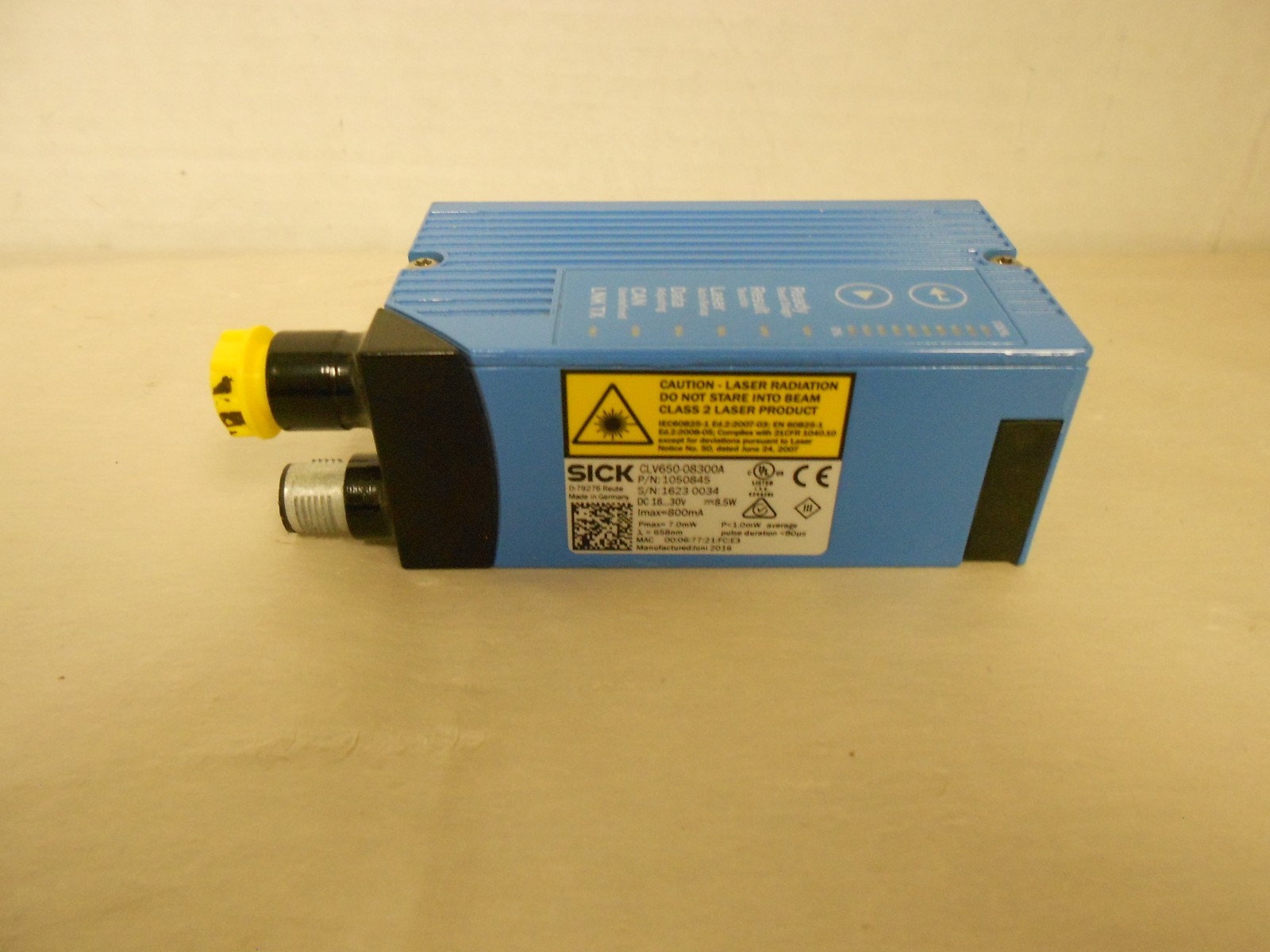 SICK CLV650-08300A Industrial Barcode Scanning Sensor 1050845