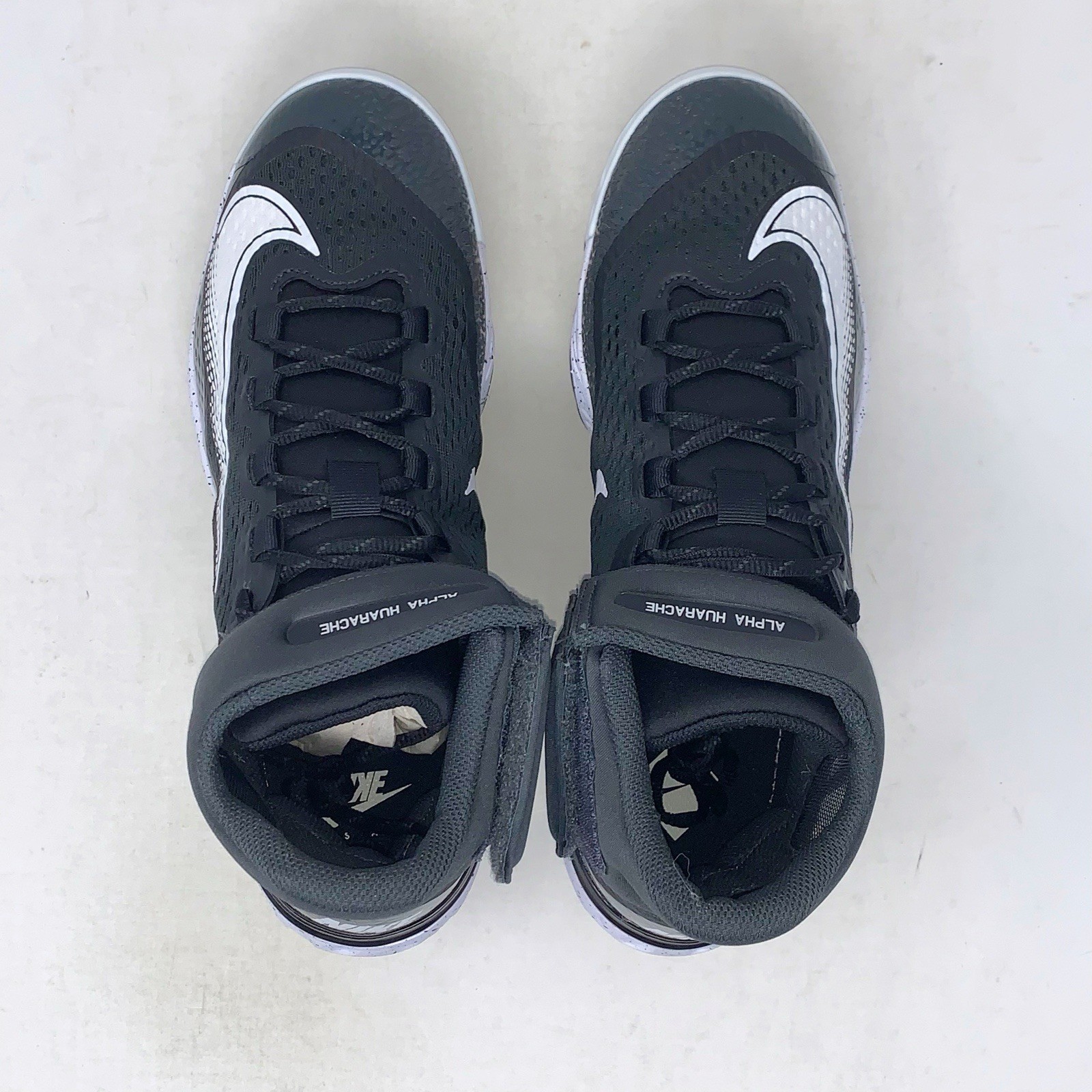 Nike Alpha Huarache Elite 4 Mid Black Baseball Cleats, Size 11 BNIB DJ6520-003