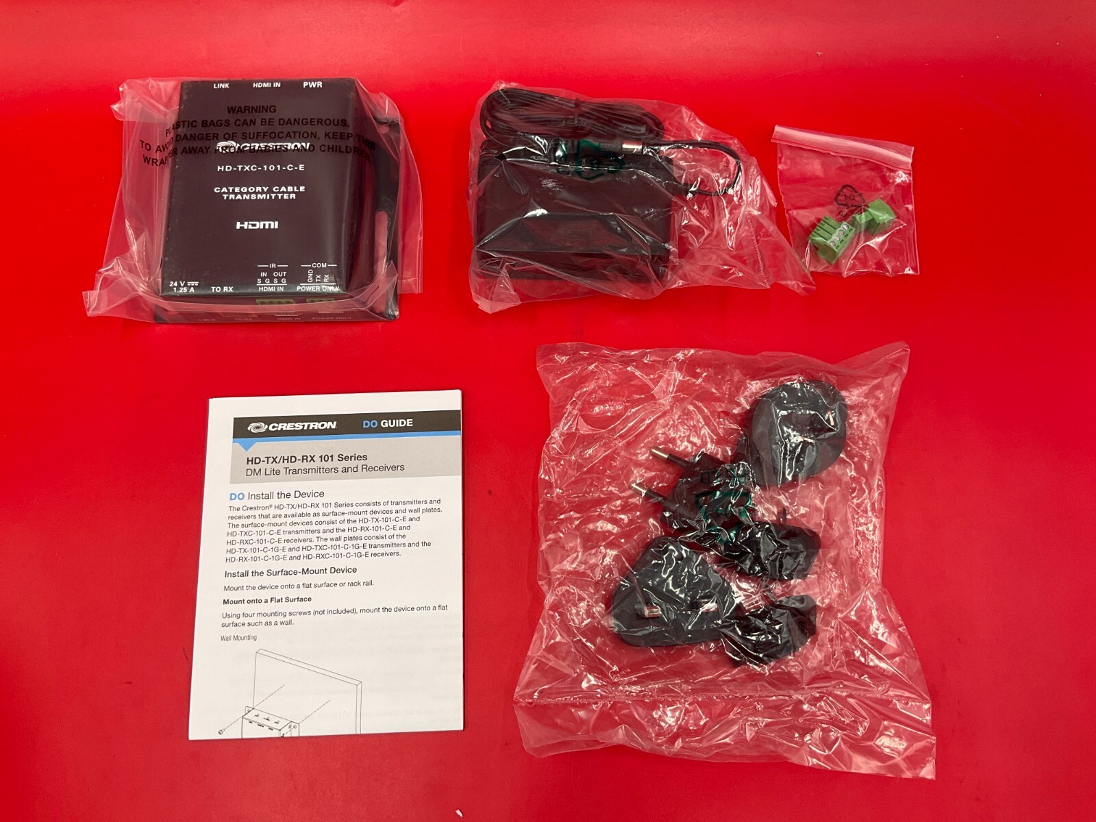 Crestron DM Lite HDMI Transmitter HD-TXC-101-C-E ✅ ❤️ ✅ ❤️ NEW! SEALED!