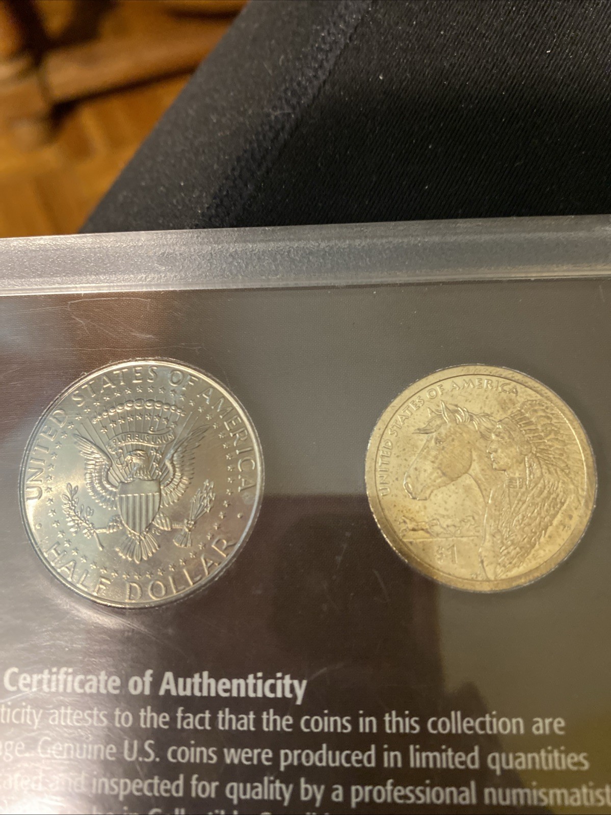 2012 Never Released Kennedy Half Dollar AND Sacagawea Dollar