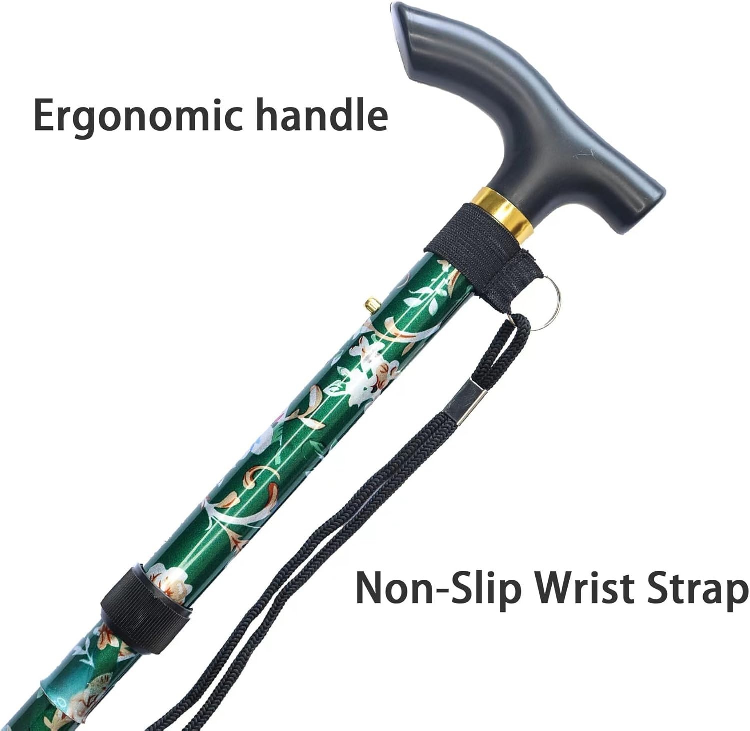 5-Level Adjustable Height Lightweight Portable Foldable Walking Canes