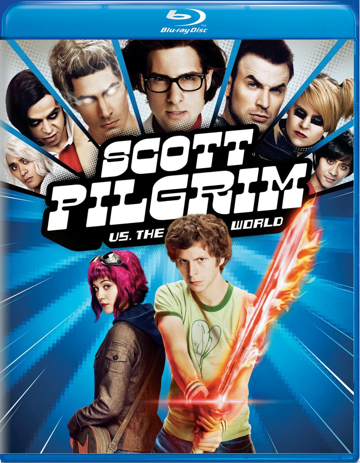 Scott Pilgrim Vs. The World Blu-ray Michael Cera NEW