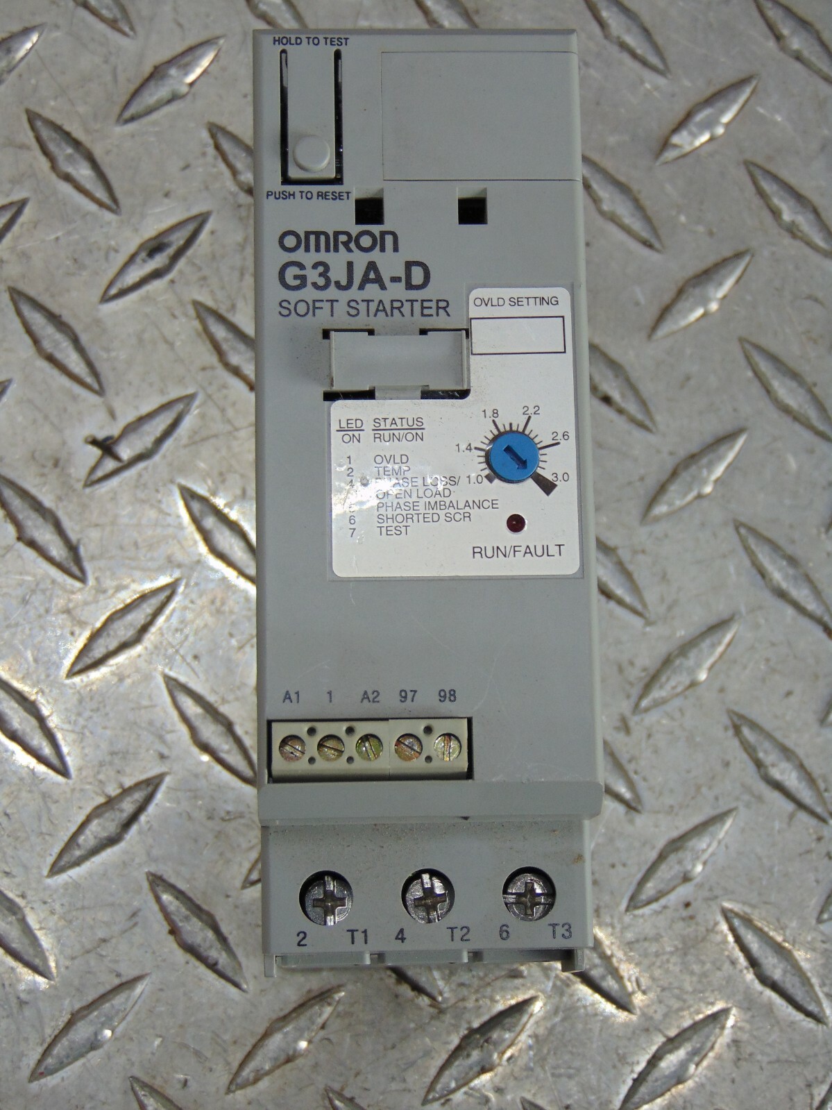 NEW ORMON G3JA-D403B AC100-240 SOFT STARTER MOTOR CONTROLLER
