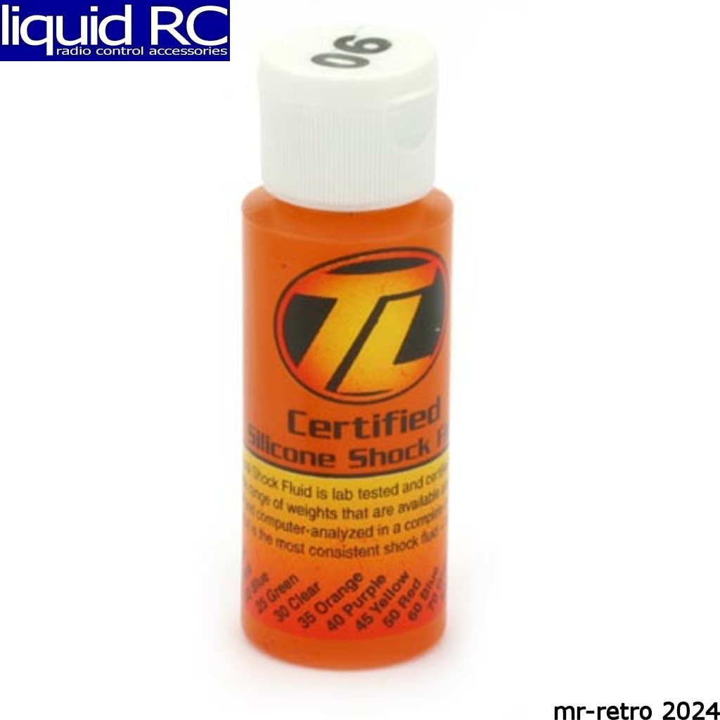 Team Losi Racing 74017 Silicone Shock Oil 90wt 1130cst 2oz