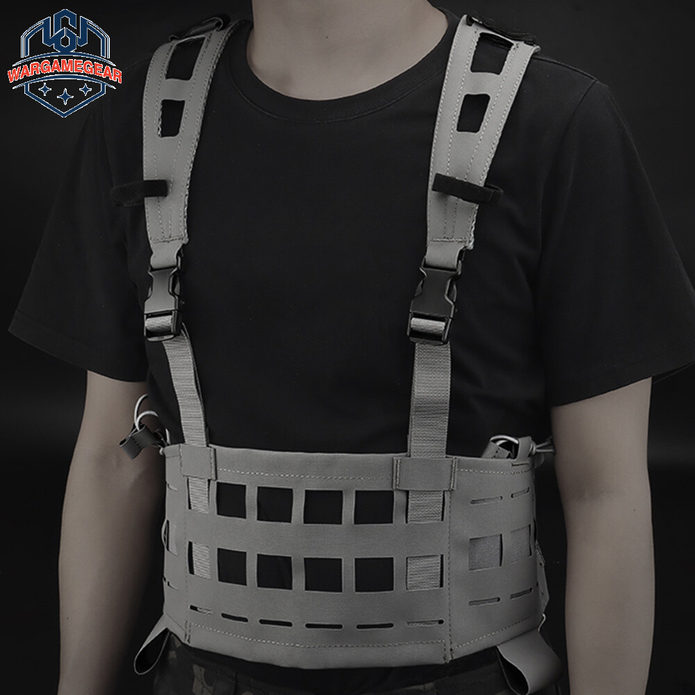 Tactical Molle Vest SPC Portable Lightweight Modular Chest Rig Quick Release