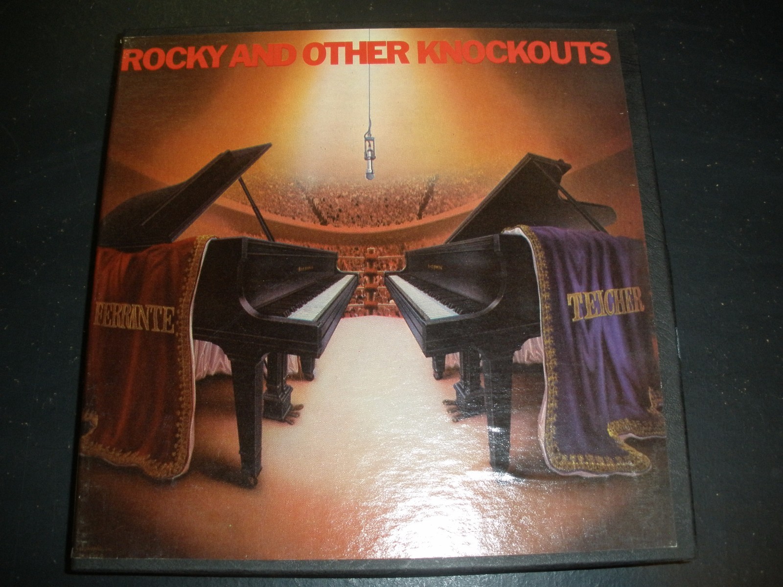 HTF vintage Reel to Reel in box ROCKY & OTHER KNOCKOUTS 1977