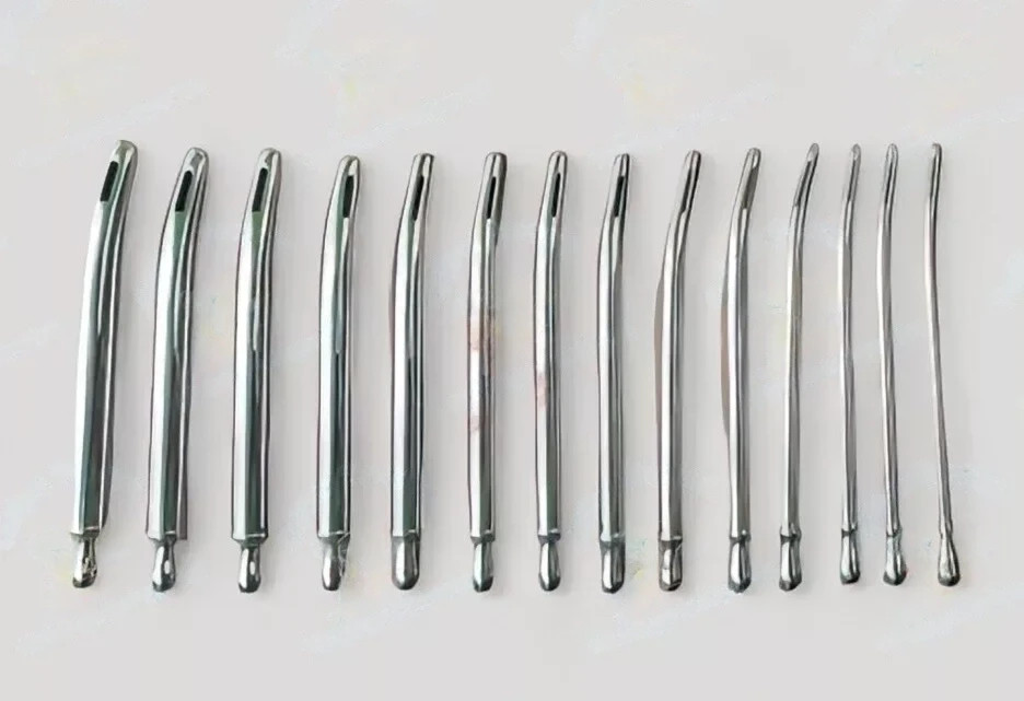 Female Dilator Catheter Walther Set of 14 (10 Fr-36 Fr) Gynecology Instruments