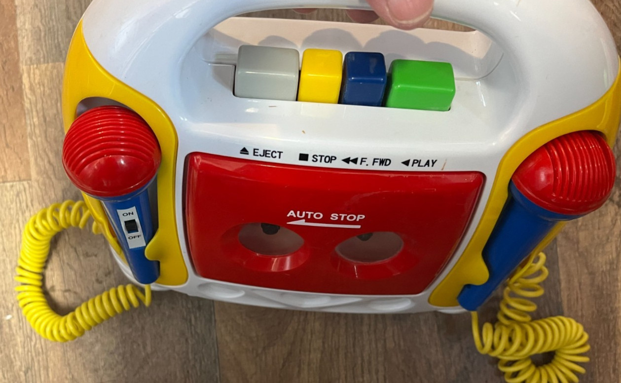 Playskol Sing-A-Along Cassette Recorder- TLC required