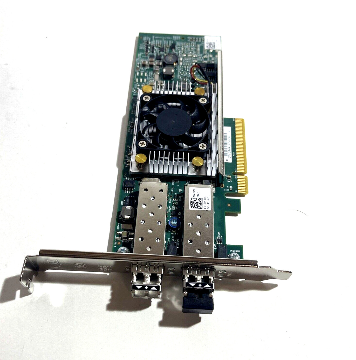 N20KJ DELL Broadcom 57810 10GB DUAL PORT PCIE NETWORK CARD W/ 2 SFP HIGH PROFILE