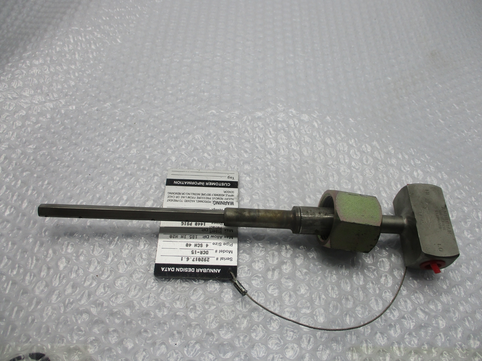 ANNUBAR DCR-15 METER STATION ASSEMBLY NSNP
