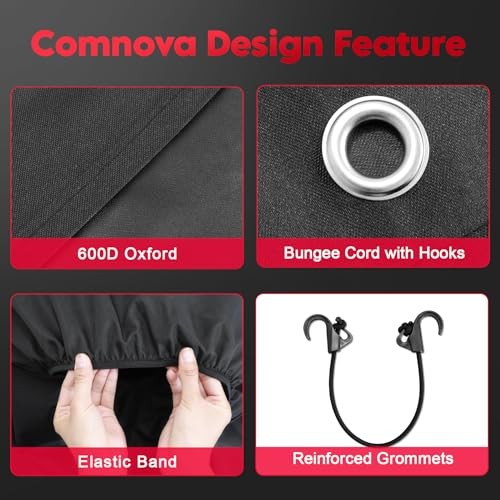 RV Tire Covers 2 Pack, Tough Tire M - Fit Tire Diameter 26"-29" Black - 2 Packs
