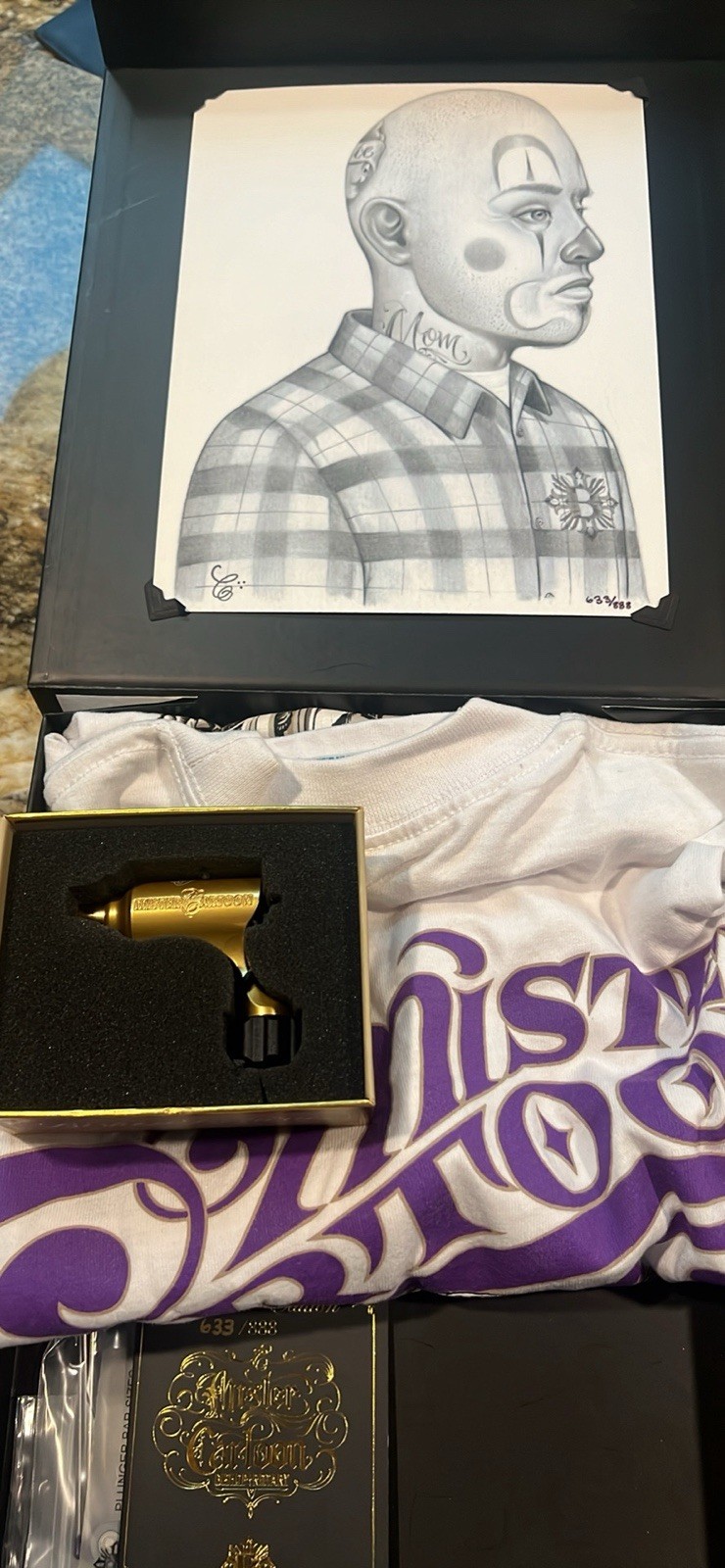 Mister Cartoon x Bishop Rotary Tattoo Machine (ONLY 888 EVER PRODUCED) XL Shirt