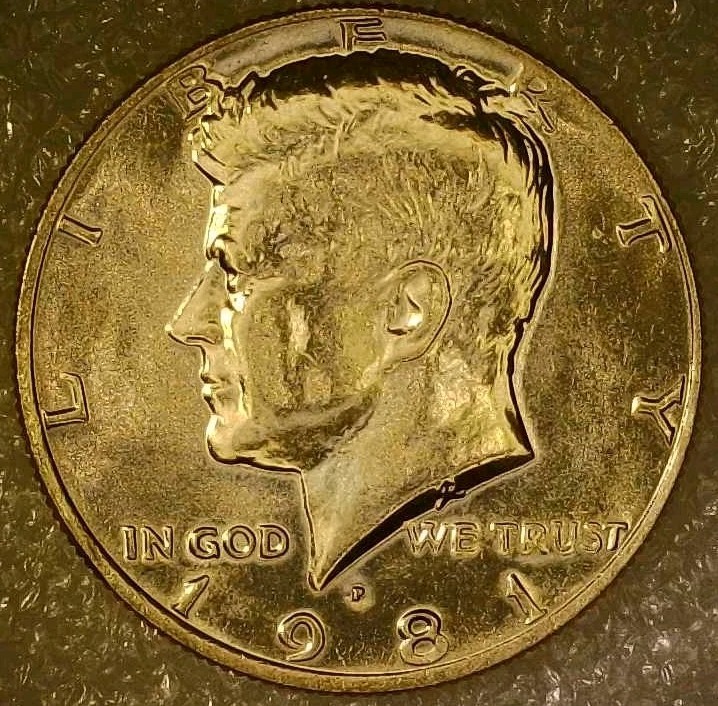 🔥 UNCIRCULATED 1981-P KENNEDY HALF-DOLLAR DDO DDR RPM (P over P) W/ DIE BREAK