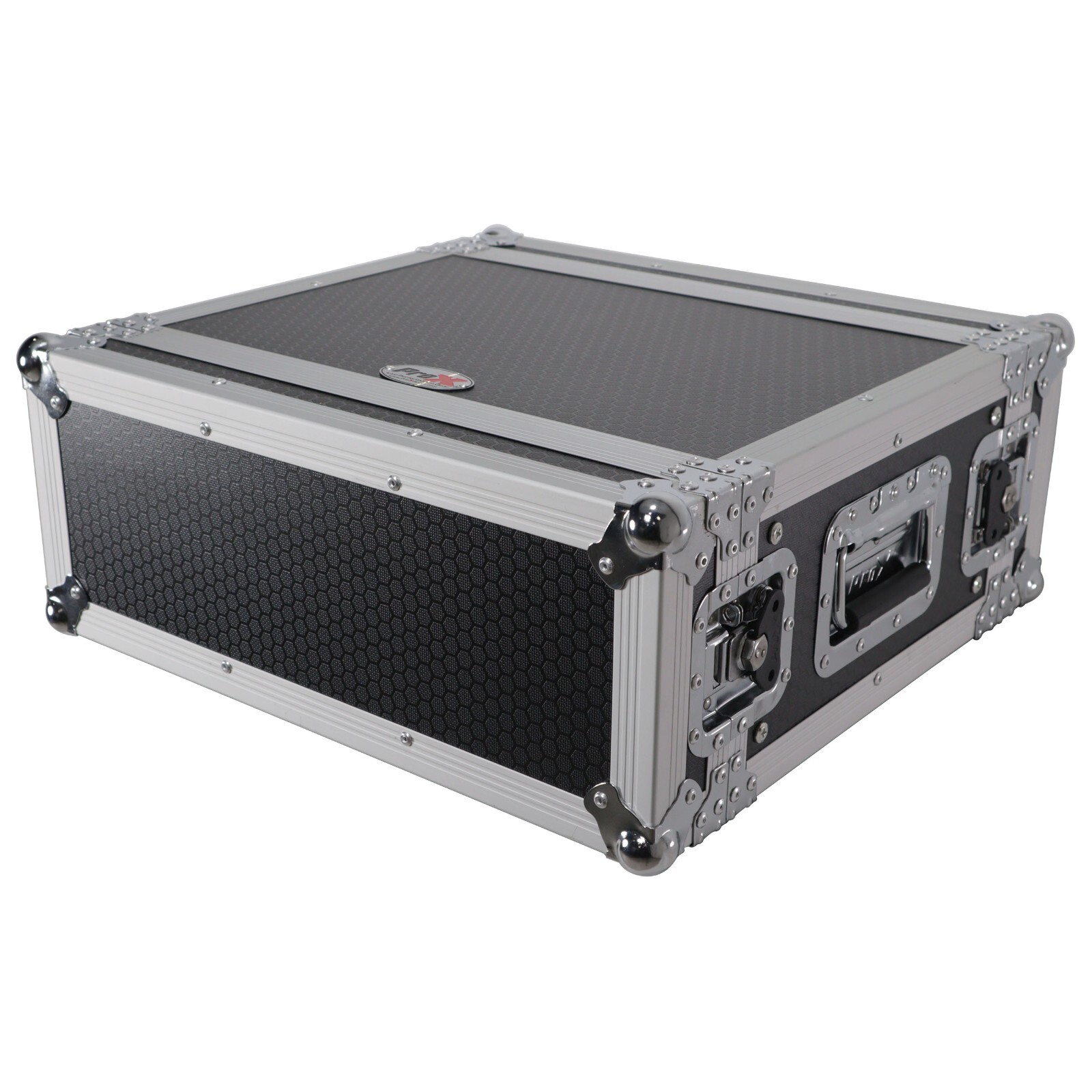 ProX X-4UE 4 Space ATA Rack Road Case 14" deep DJ Effects Case by Prox