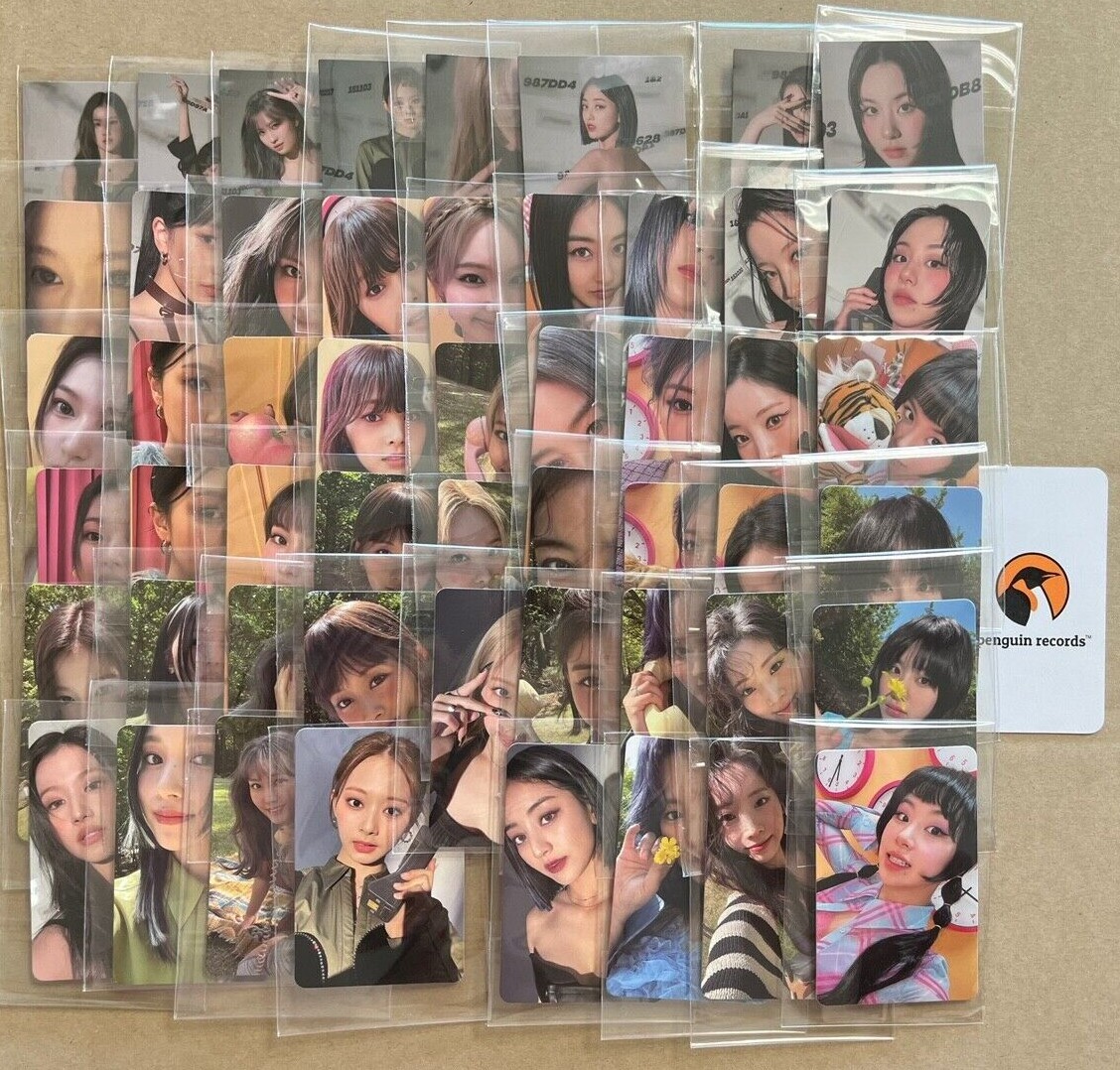 TWICE - 11TH MINI ALBUM BETWEEN 1&2 MESSAGE POLAROID PHOTO CARD POST CARD