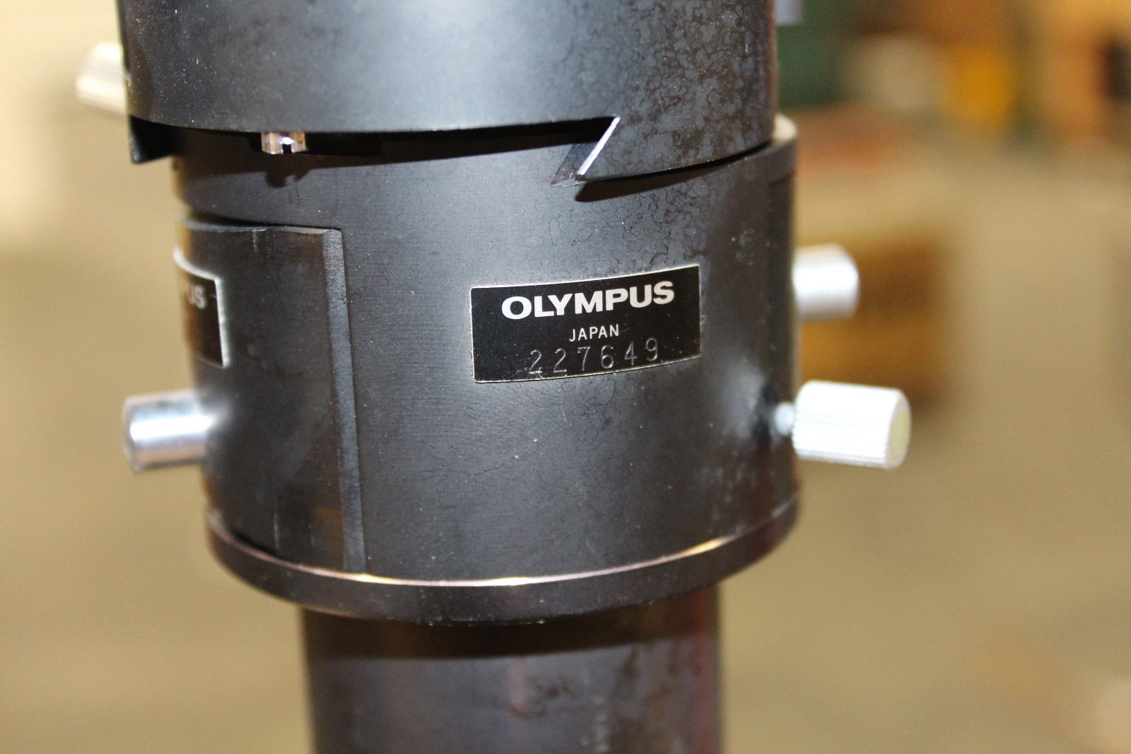 Olympus IM Inverted Microscope W/ Objectives