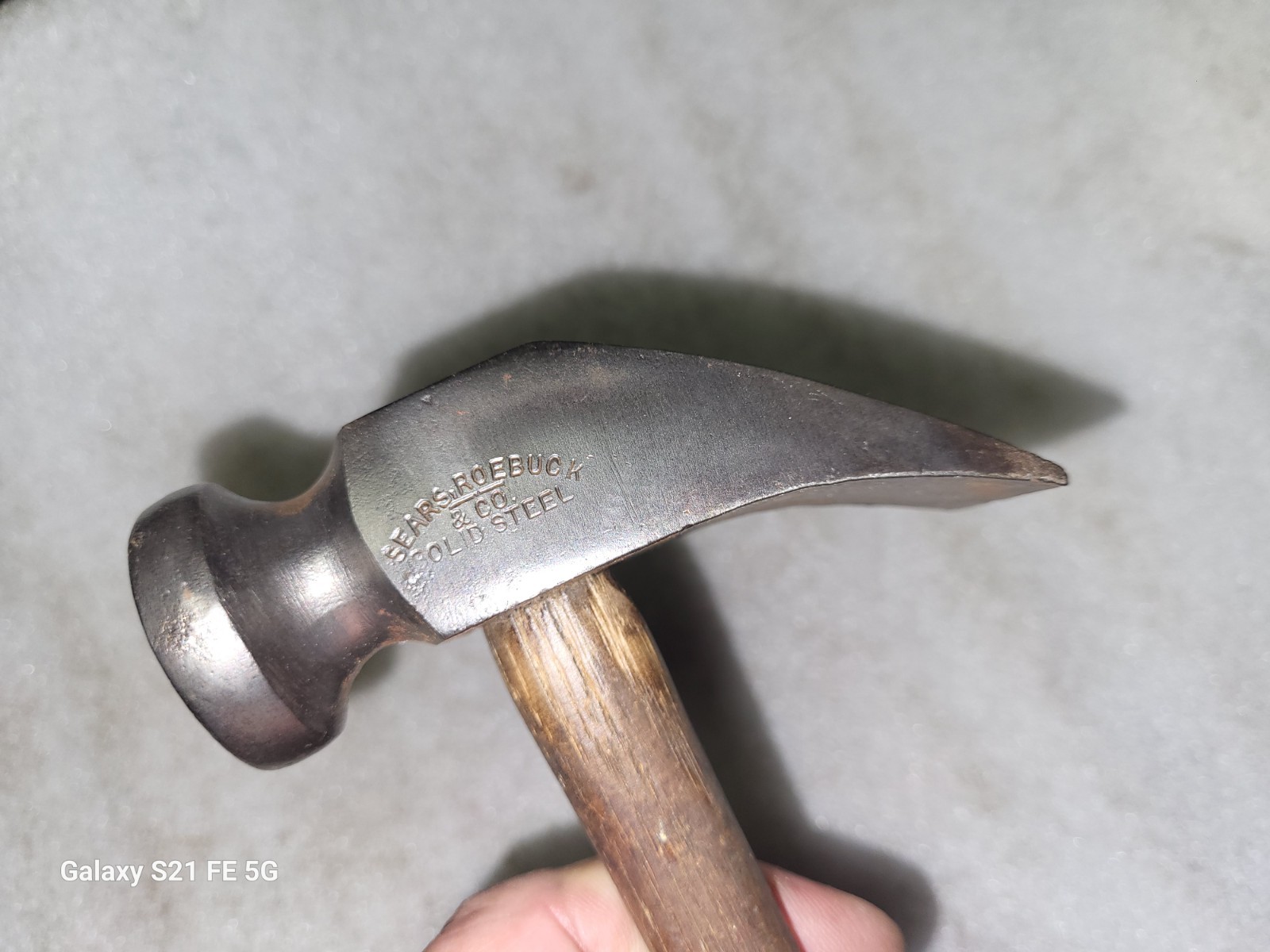 Vintage Sears & Roebuck Cobbles Hammer 16 OZ