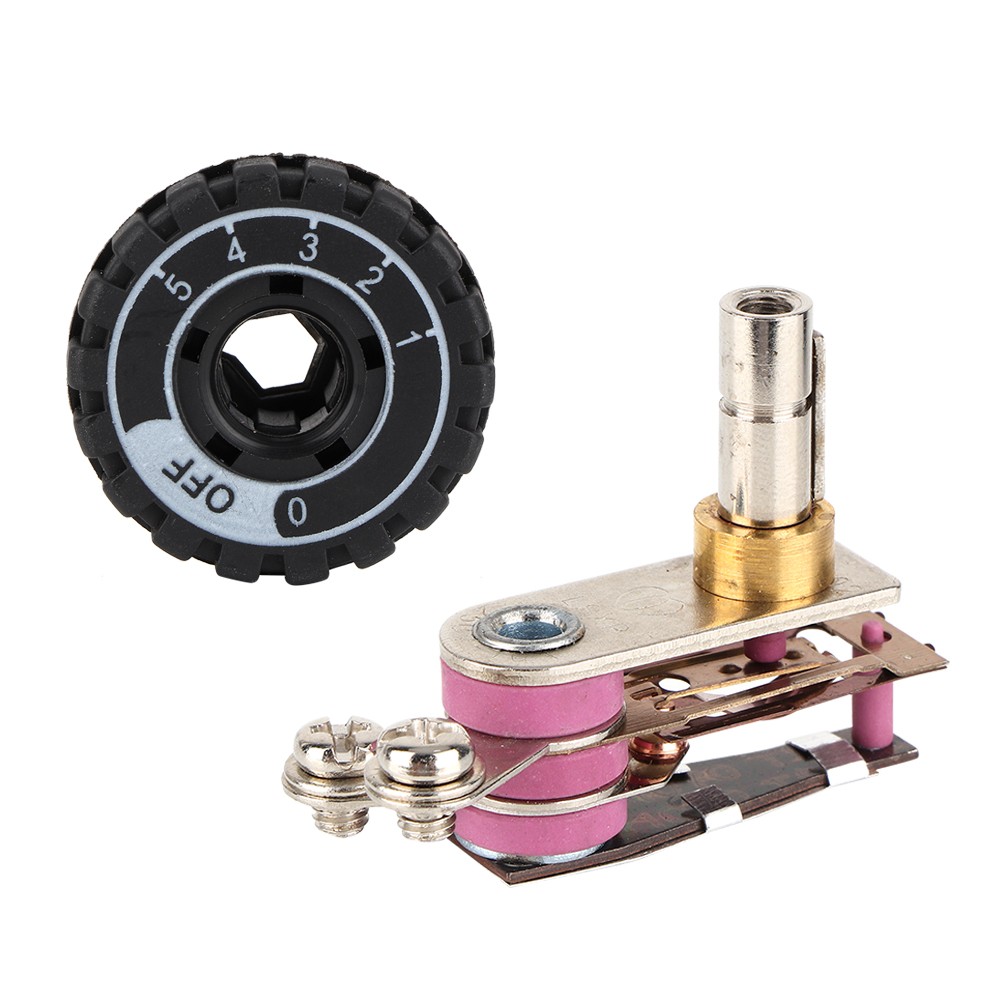 Household Electric Iron Thermostat Thermal Controller Knob Switch Iron