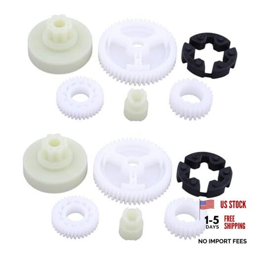 Pack of 2 Power Window Motor Regulator Gear Lift Repair Kit for Mazda RX-8