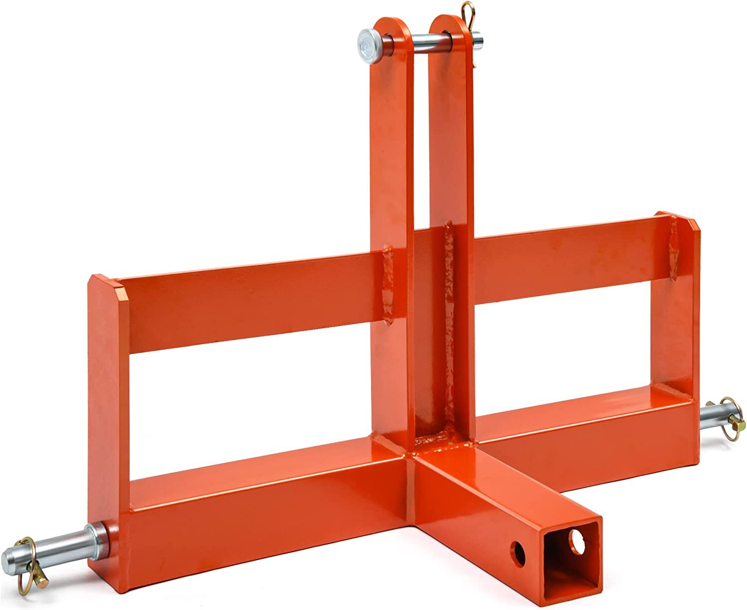 Heavy-Duty 3 Pt 2" Receiver Hitch Drawbar & Suitcase Weights for CAT 1 US
