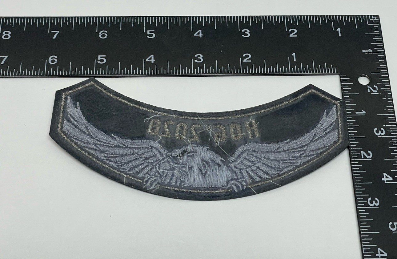 Harley Davidson HOG 2020 PATCH Set Rocker Pin & Patch Embroidered NICE!
