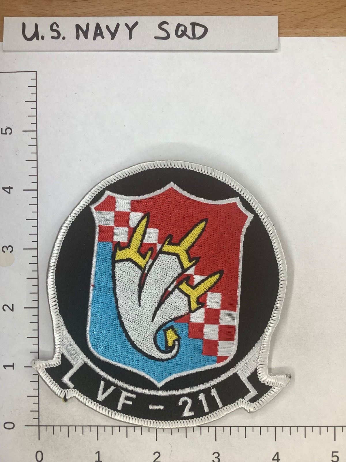 US NAVY VF-211  SQUADRON PATCH