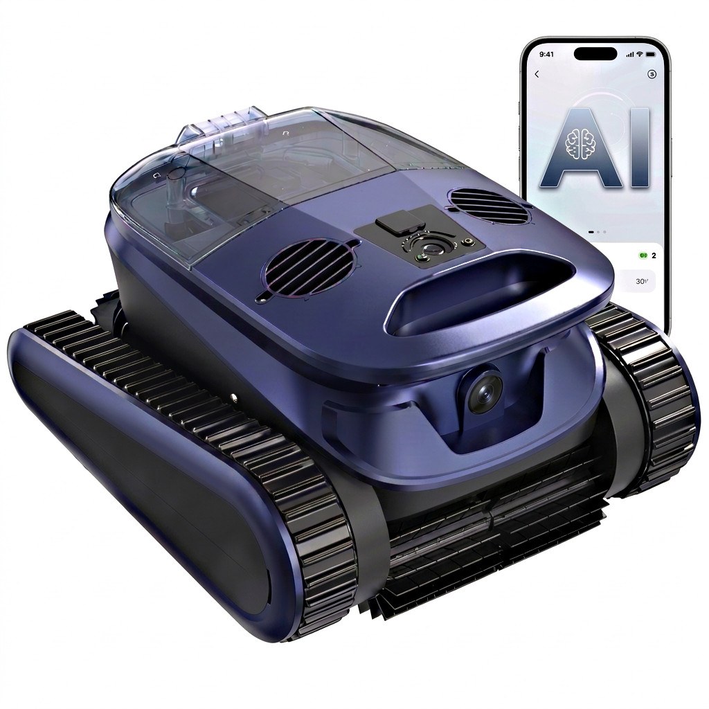 SAT 40 Cordless Pool Cleaner Robot for Inground Pools with AI Camera Pool Vacumm