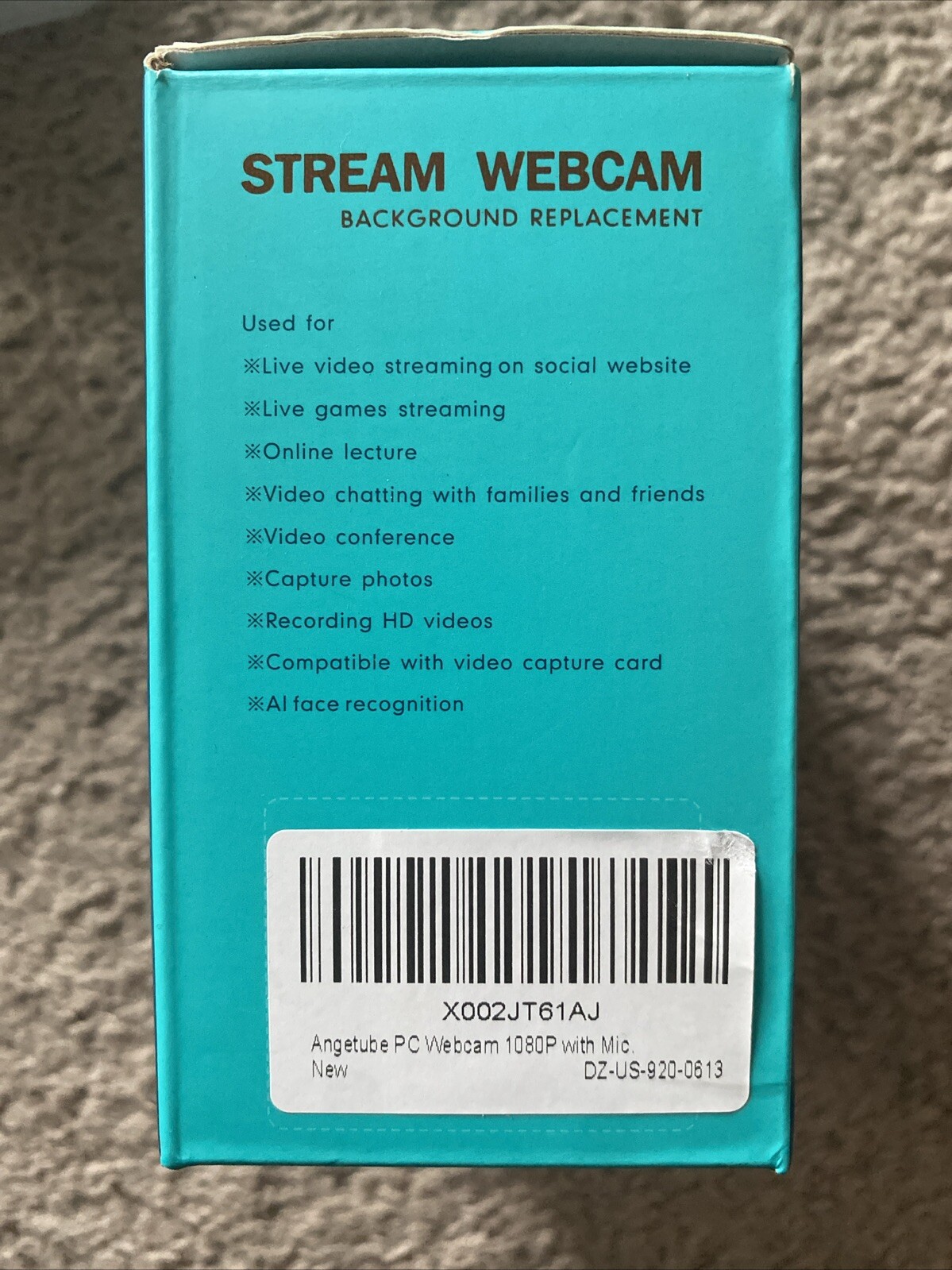 Angetube Webcam