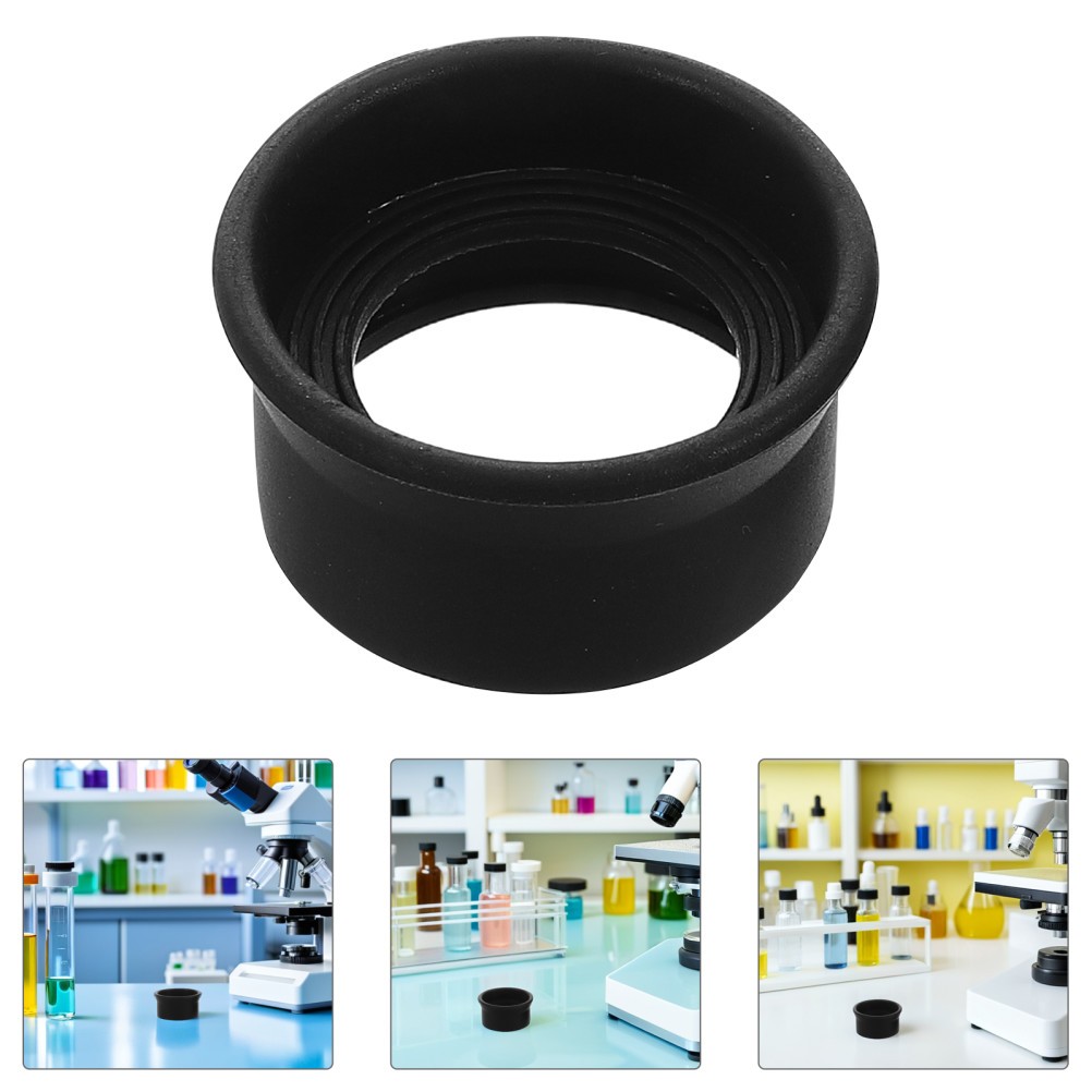 3pcs Binocular Eye Cups Replacement Rubber Microscope Eyepiece Fits 31-33 Mm