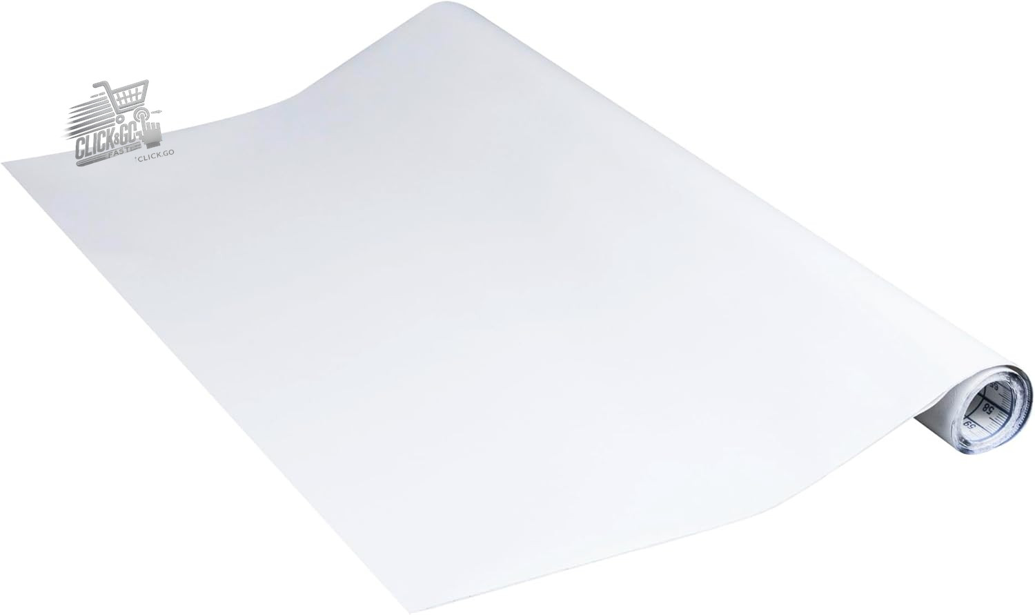 Matte White Adhesive Film for Furniture and Kitchen - PVC 90cm x 2.1m (160μ)