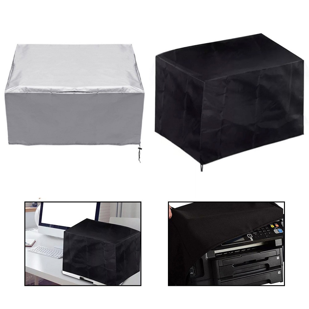 Protective Dust Cover for Printers and Copiers in Black or Silver Color