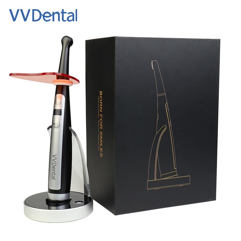 1 Second Dental Cordless LED Curing Light Lamp Deep Resin Cure Lamp Tool 3200mwm