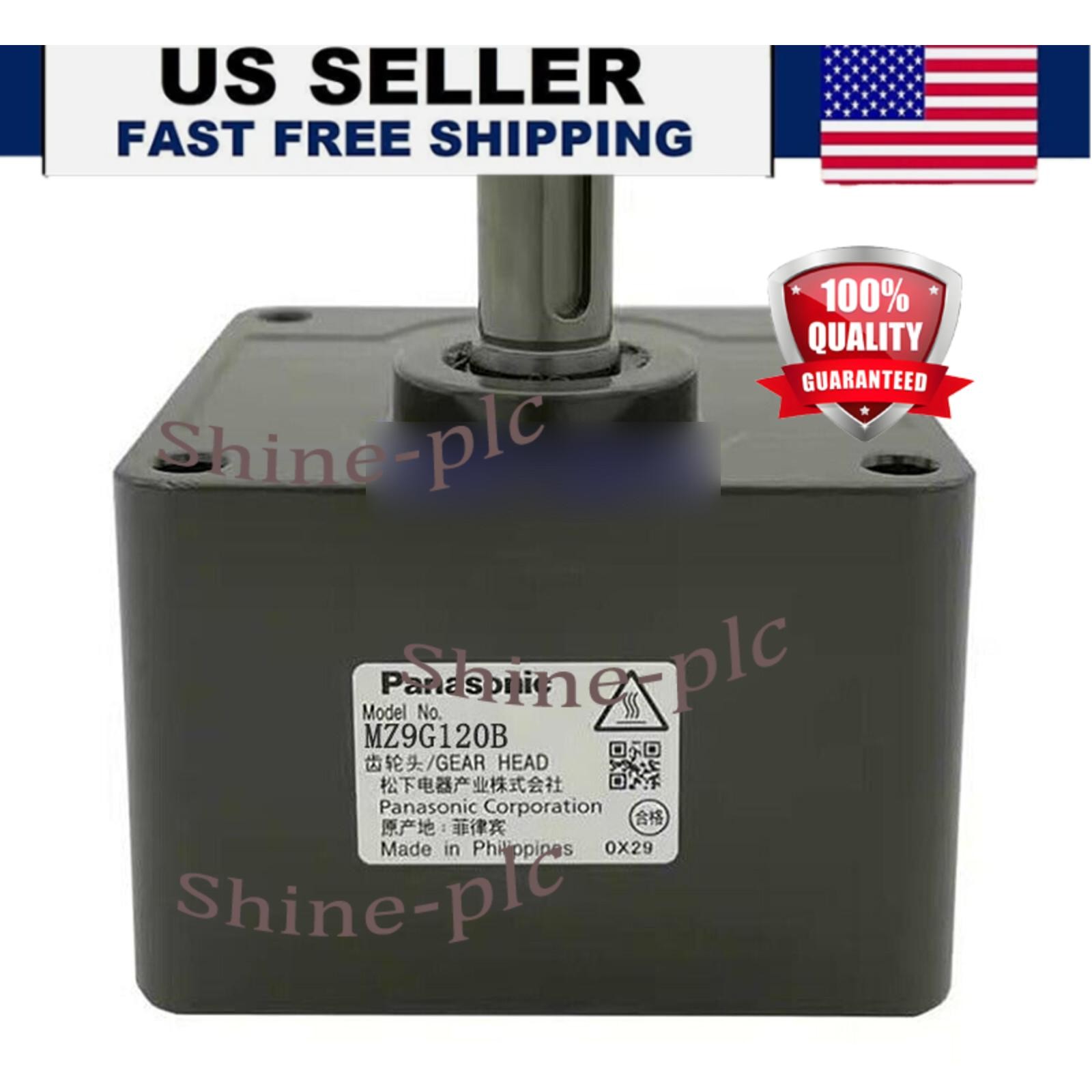 US Free TAX 1PC New Panasonic MZ9G120B Motor Gear Head Fast Shipping