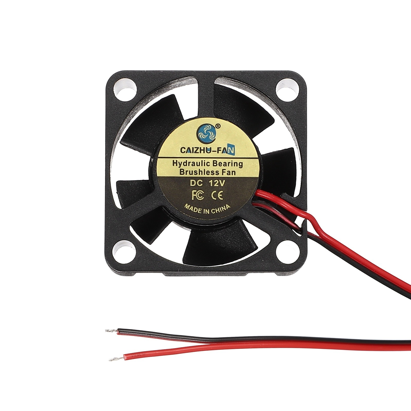 3D Printer Cooling Fan, 12V 3010 7450RPM Pre-Stripped Wire Tip, 30x30x10mm