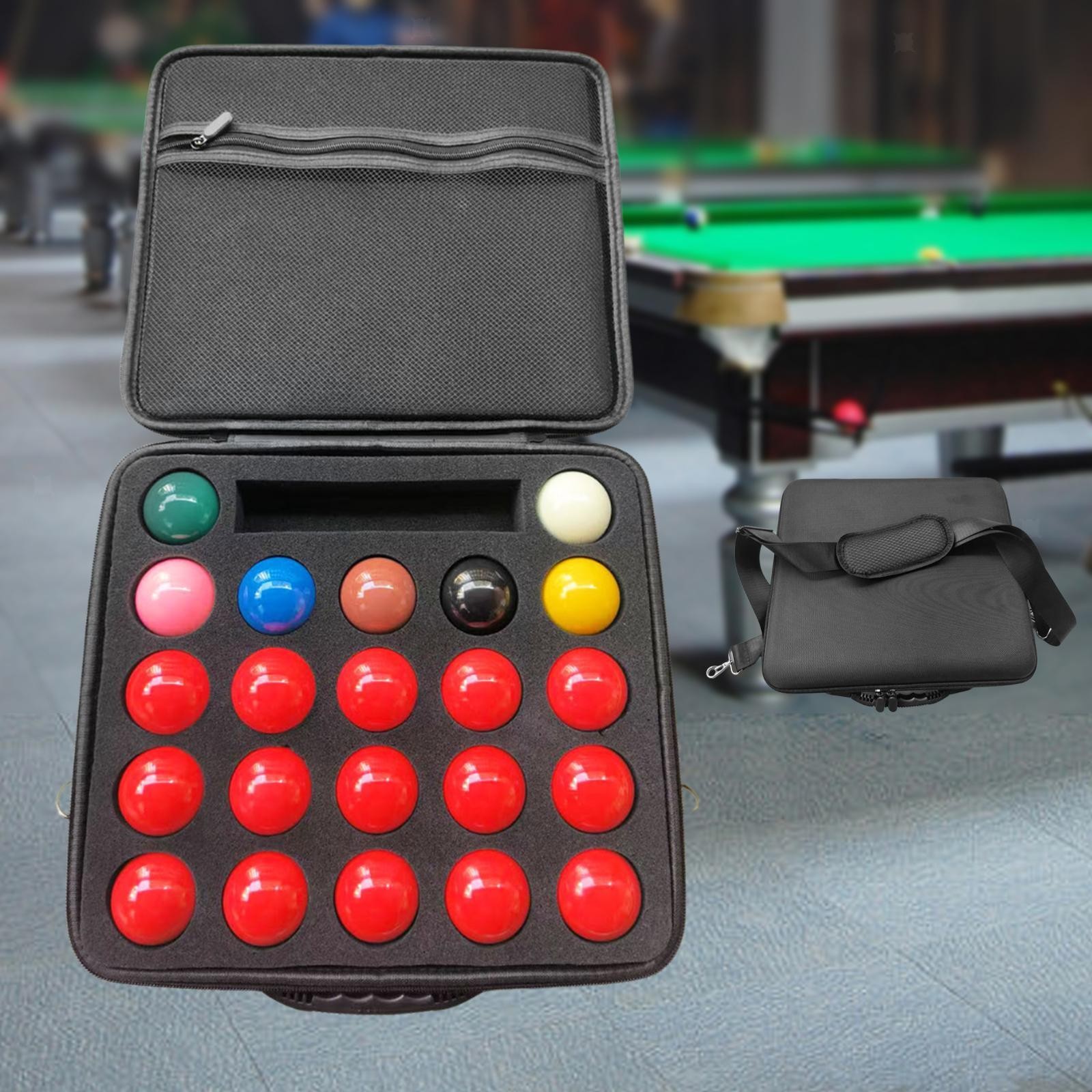 Billiard Ball Carrying Case Storage Box Travel Bag
