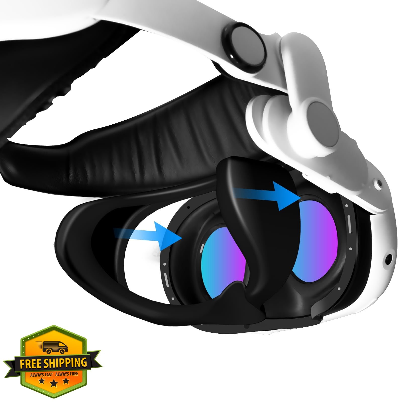 Globular Cluster Quest 3 Halo Strap Light Blocker