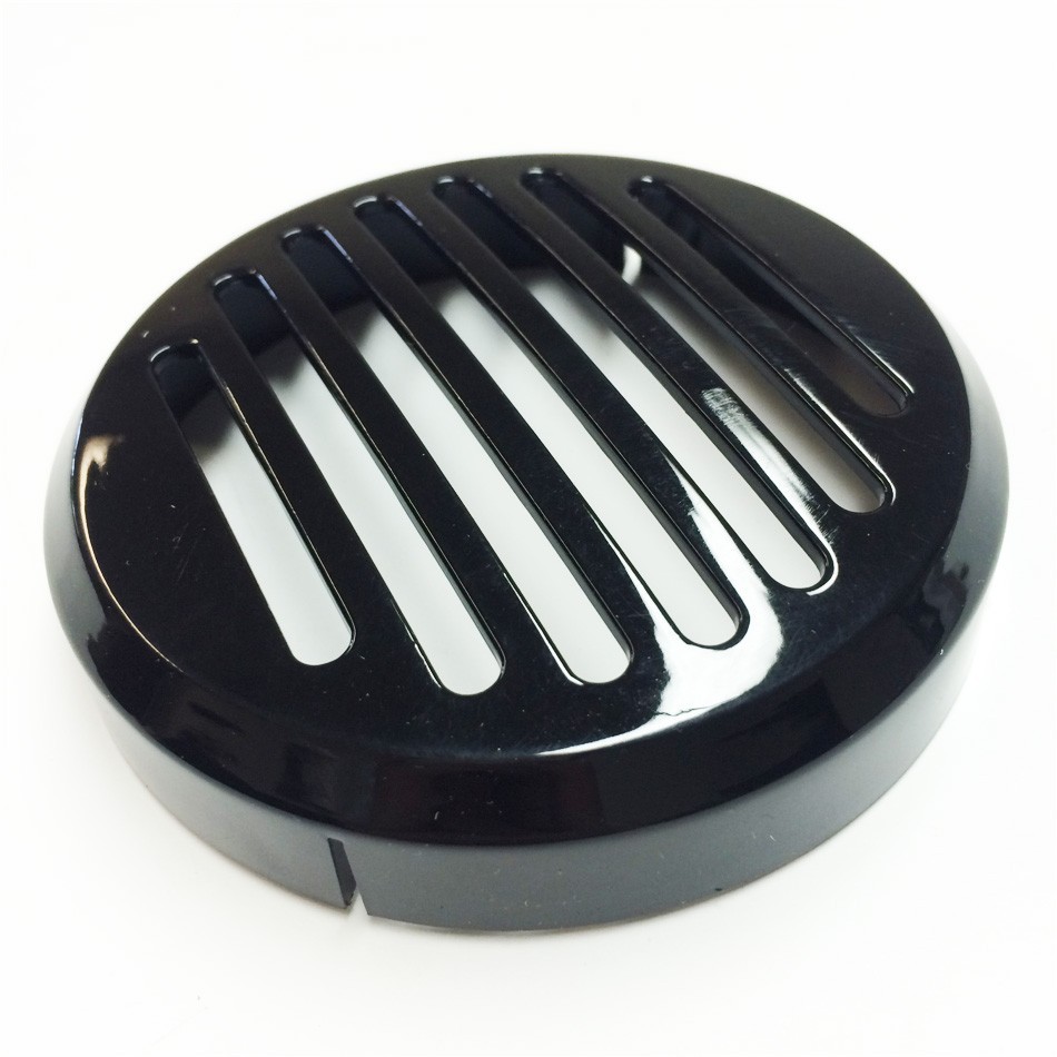 For Honda VT 750 Shadow Spirit VT750 DC/C2 - Black Slotted Horn GRILLE/COVER