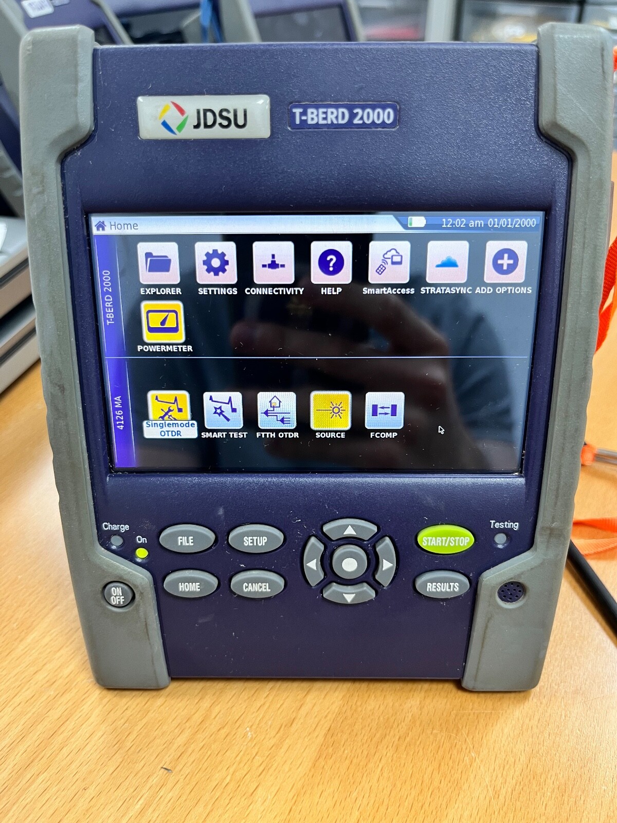 JDSU VIAVI T-Berd 2000 4126MA SM OTDR