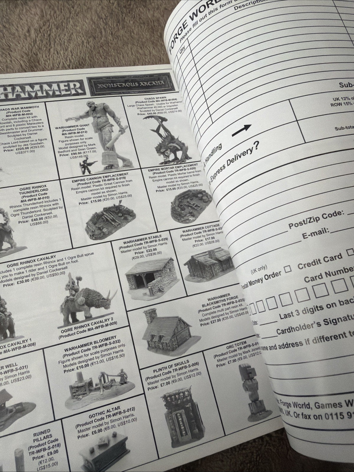 Forge World 2010 Catalogue/Catalog