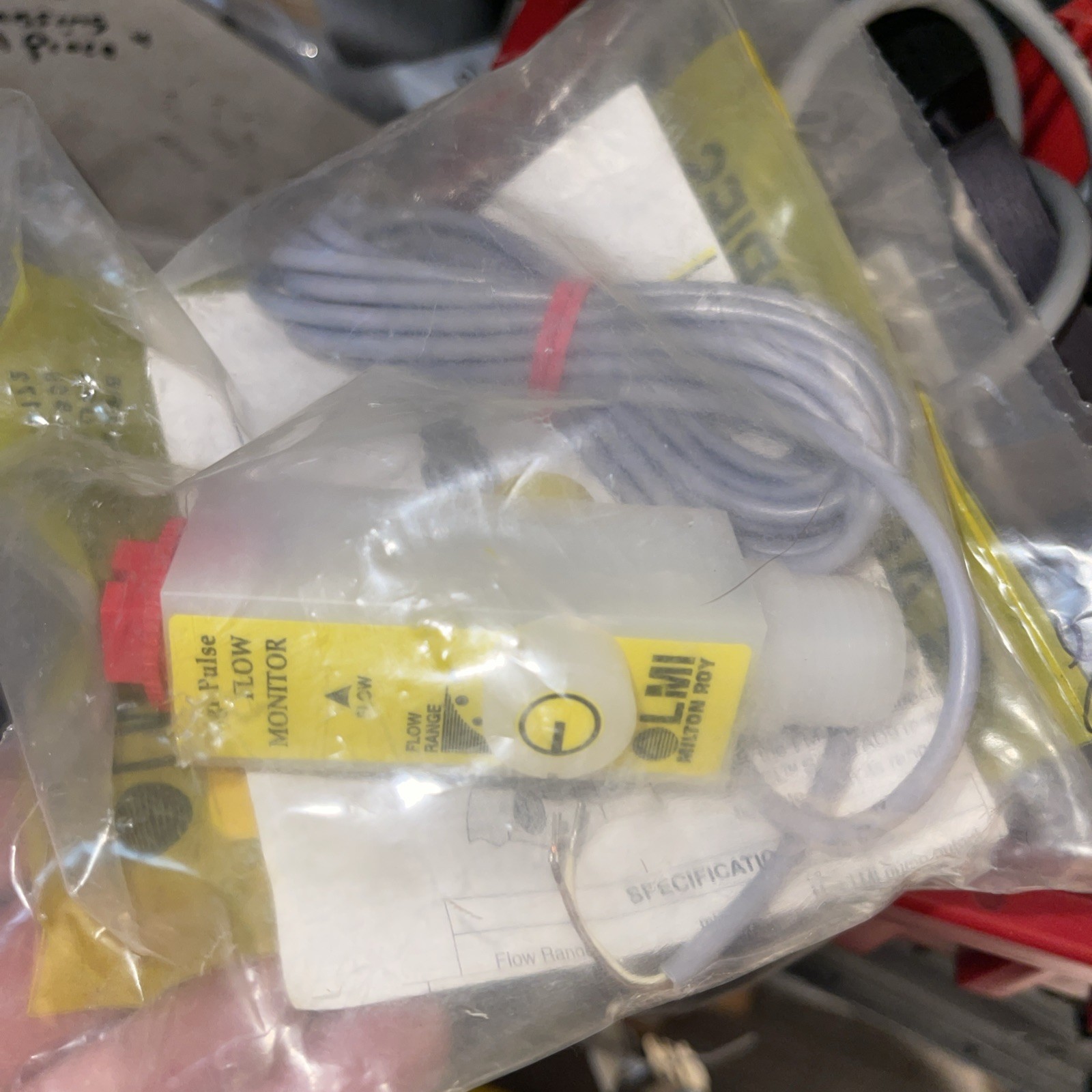 LMI Flow Meter FM-PRO for 300 Series Liquid End with 4-Function Valve
