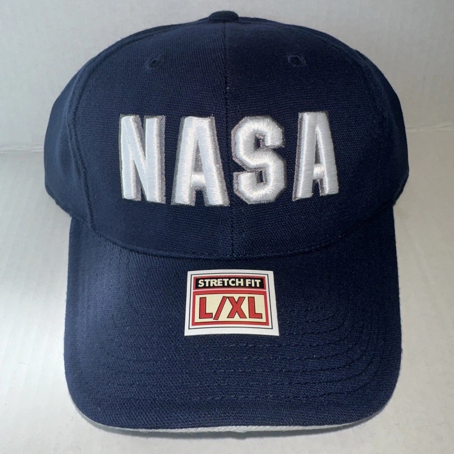 Vintage NASA Hat Cap Fitted Mens L/XL Kennedy Space Center American Needle