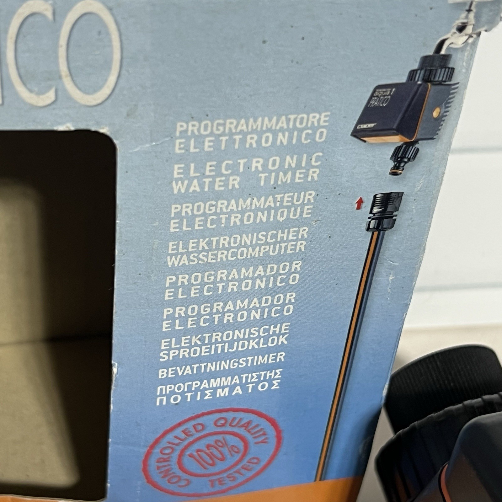 Claber Pratico Timer New Open Box Rain Jet 8493 Programmable