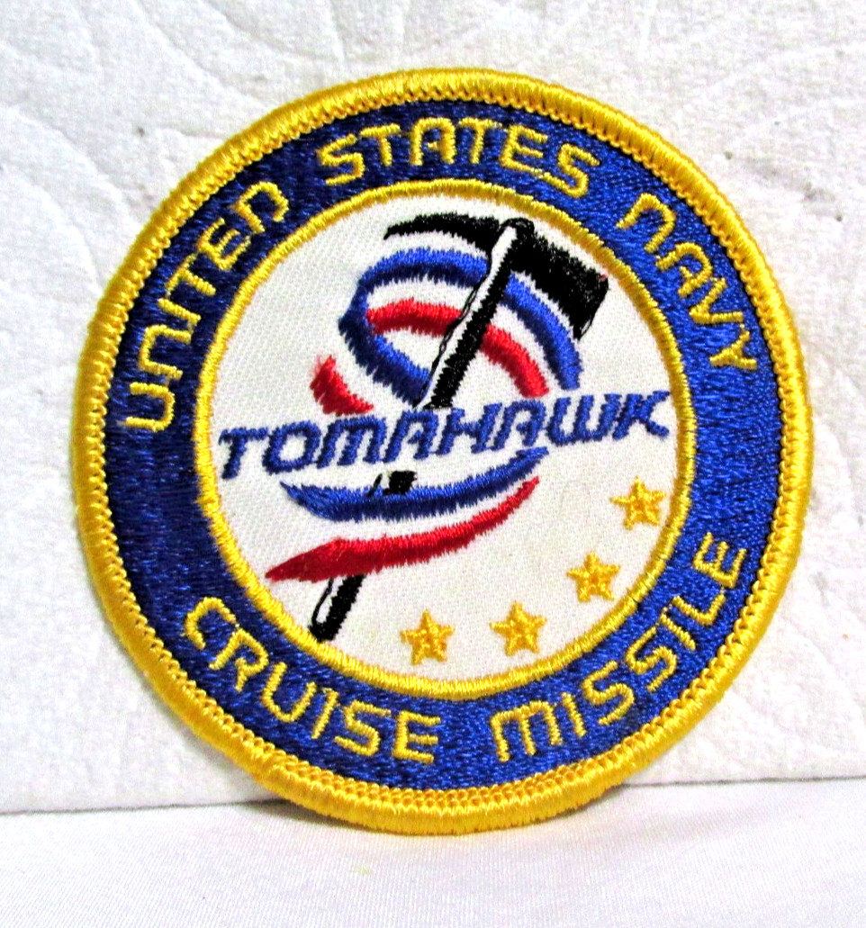 United States Navy Tomahawk Cruise Missel Patch