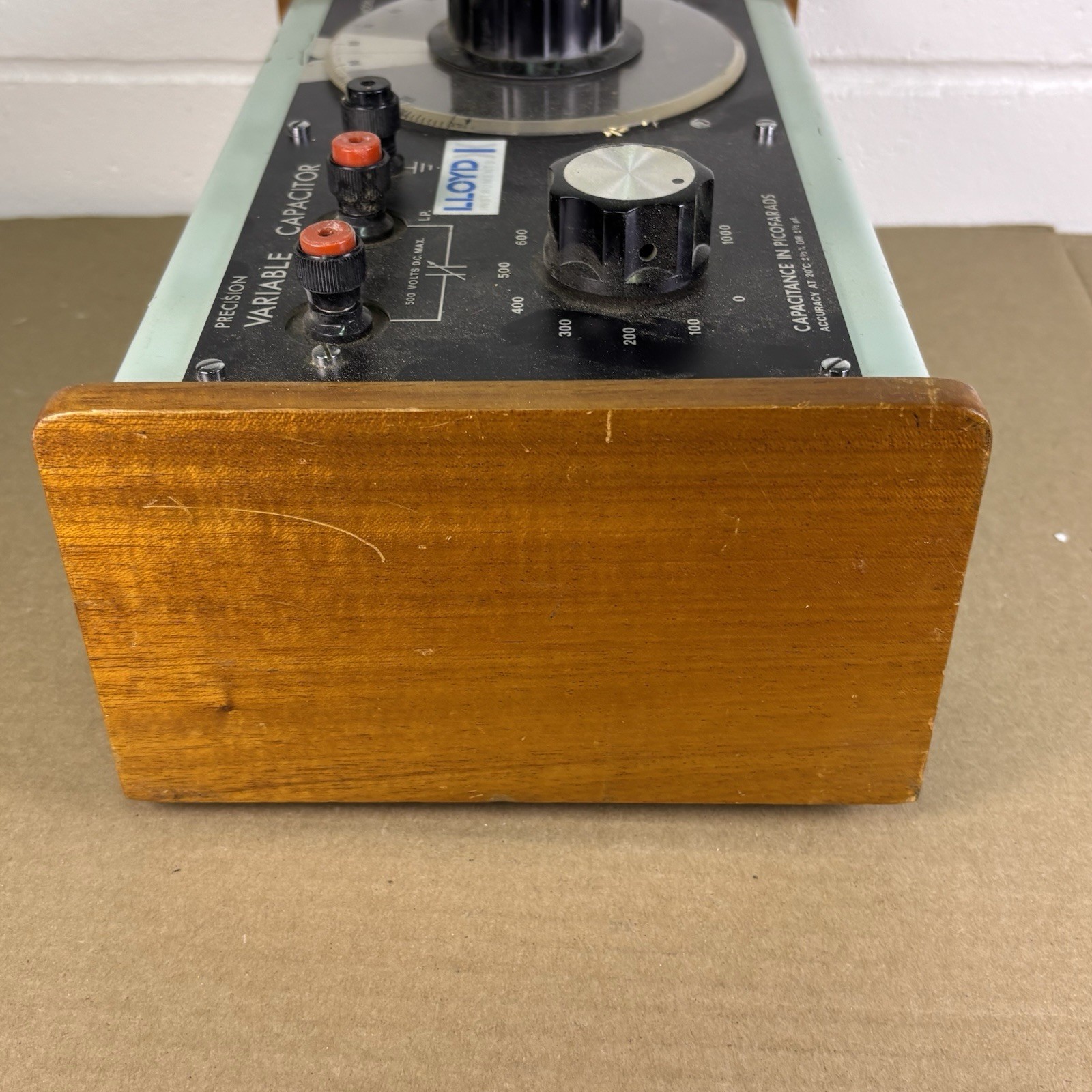 Lloyd Instruments Ltd (Jay Jay) Precision Variable Capacitor PVC 2 Guaranteed