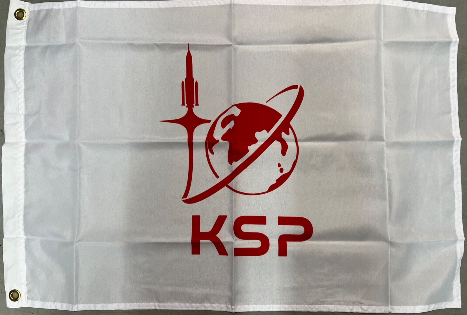 Kerbal Space Program Flag Banner (New Sealed in Bag) Rare Game Merchandise